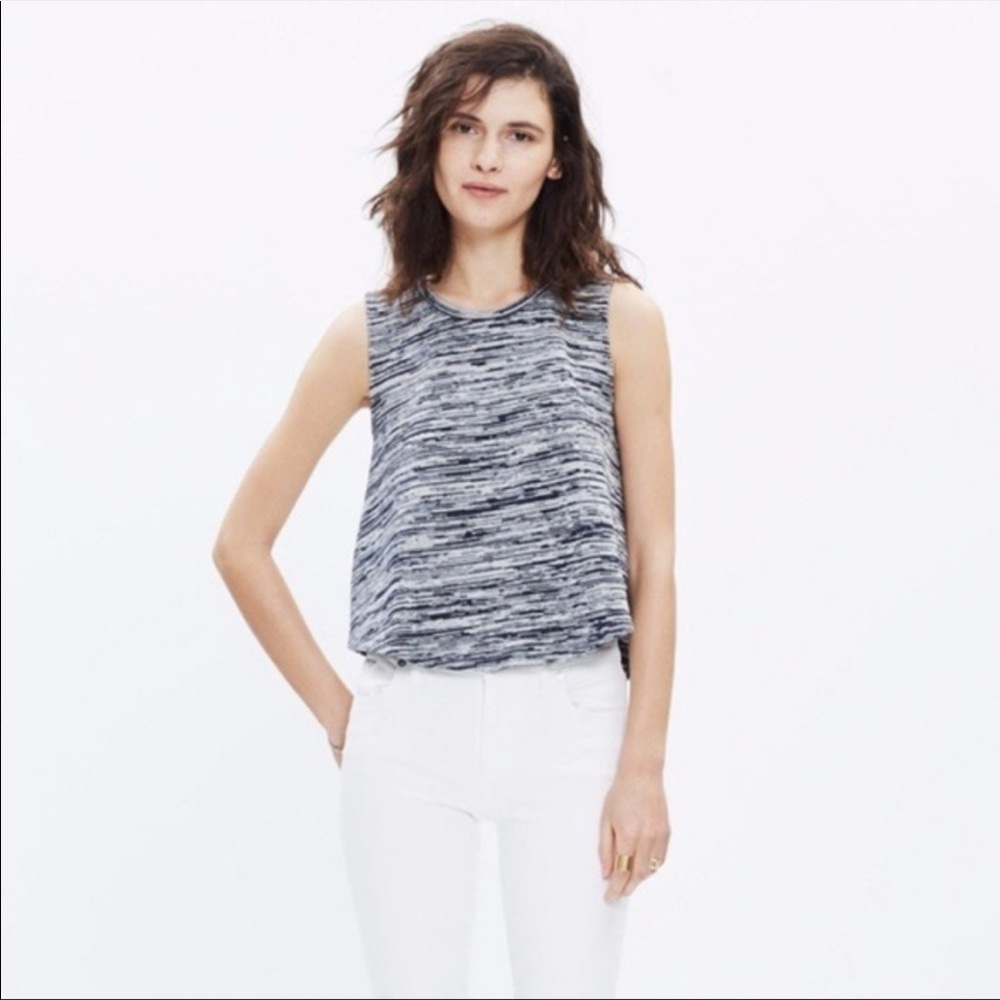 Madewell Space Dye Swing Tank